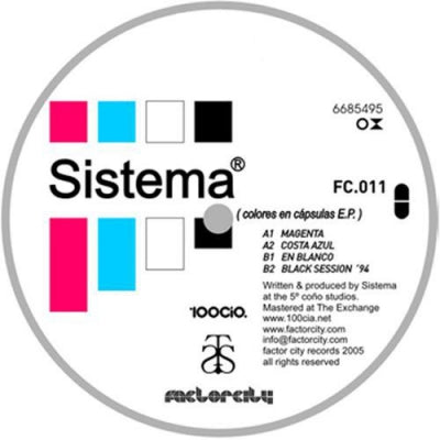 SISTEMA - Colores En Cápsulas E.P.