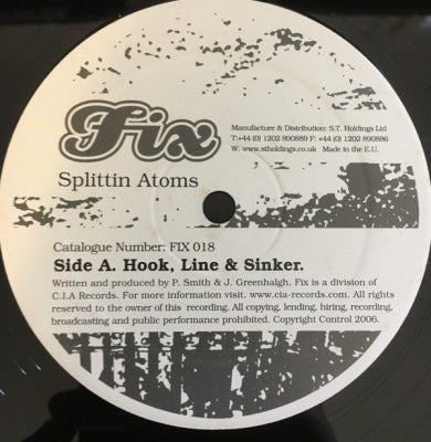 SPLITTIN ATOMS - Hook Line & Sinker / Peppermint Rhino