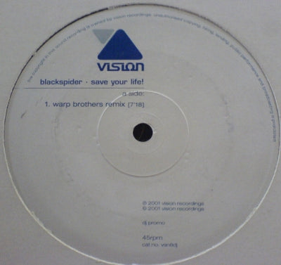 BLACKSPIDER - Save Your Life!