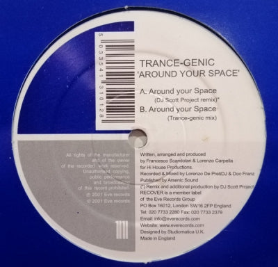 TRANCE-GENIC - Around Your Space