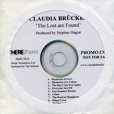 CLAUDIA BRUCKEN - The Lost Are Found