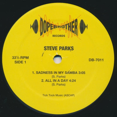 STEVE PARKS, STEVE MARSHALL - Sadness In My Samba / Still Thinking Of You