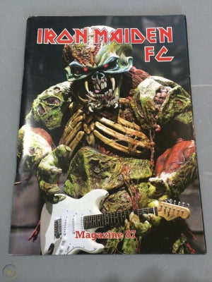 IRON MAIDEN - Iron Maiden Fan Club Magazine Issue 87