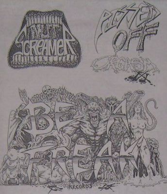 NUT SCREAMER / PISSED OFF ORGASM - Be A Freak