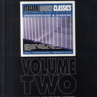 VARIOUS - Italian Dance Classics - Underground & Garage Volume Two