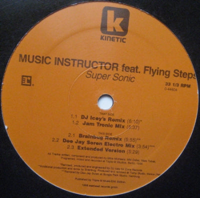MUSIC INSTRUCTOR FEAT. FLYING STEPS - Super Sonic
