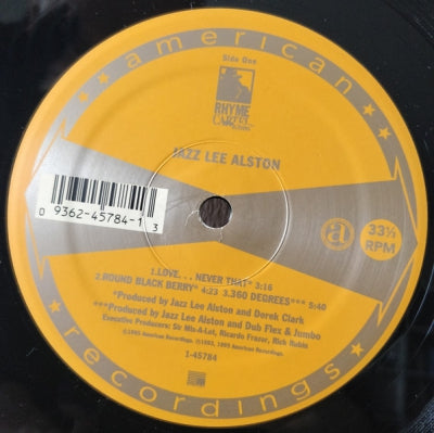 JAZZ LEE ALSTON - Love...Never That