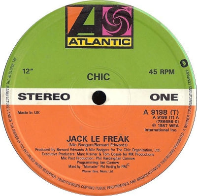 CHIC - Jack Le Freak