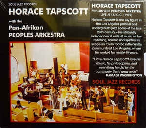 HORACE TAPSCOTT WITH THE PAN-AFRIKAN PEOPLES ARKESTRA - Live At I.U.C.C.
