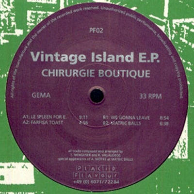 CHIRURGIE BOUTIQUE - Vintage Island E.P.