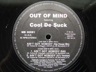 OUT OF MIND FEATURING COOL DE SUCK - Ain't Got Nobody