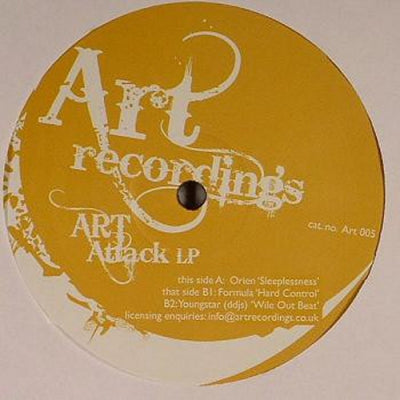 VARIOUS - Art Attack LP