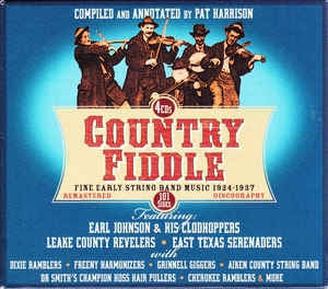 VARIOUS - Country Fiddle (Fine Early String Band Music 1924-1937)