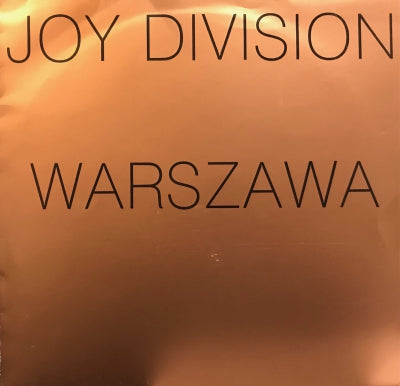 JOY DIVISION - Warszawa
