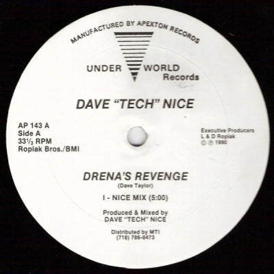 DAVE "TECH" NICE - Drena's Revenge