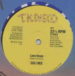 CELI BEE - Love Drops / Can't Let You Go
