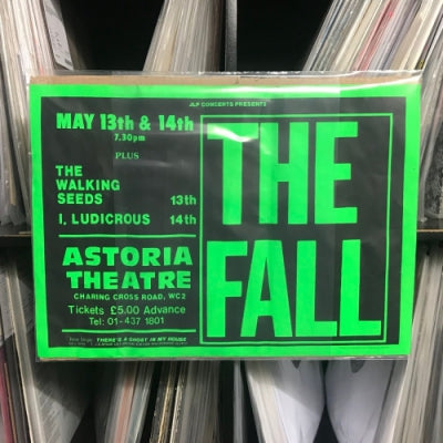 THE FALL - Astoria Theatre 1987 Poster