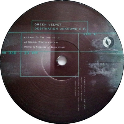 GREEN VELVET - Destination Unknown EP
