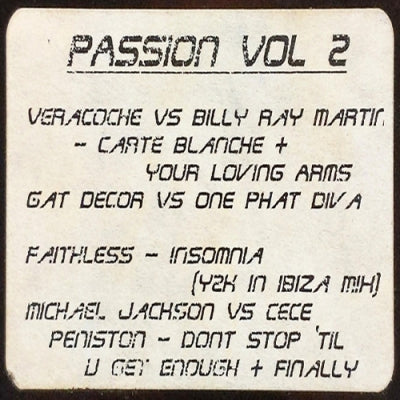 VARIOUS - Passion Vol. 2