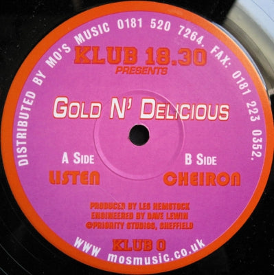 GOLD N' DELICIOUS - Listen / Cheiron