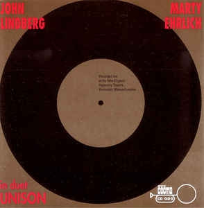 JOHN LINDBERG/MARTY EHRLICH - In Duet - Unison