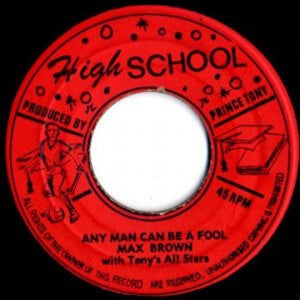 WINSTON SCOTLAND / MAX BROWN - Power Skank / Any Man Can Be A Fool