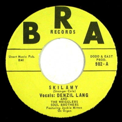 DENZIL LANG AND THE WRIGGLERS - Skilamy / Bo-Bo