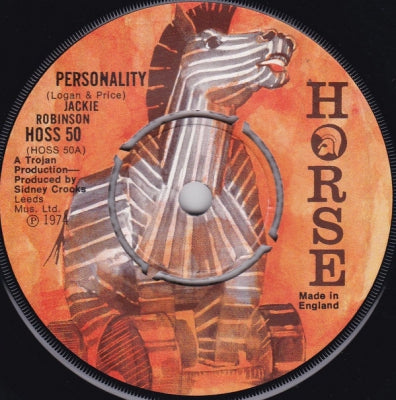 JACKIE ROBINSON / THE ALL STARS - Personality / Stone Cold