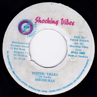 BEENIE MAN - Better Learn