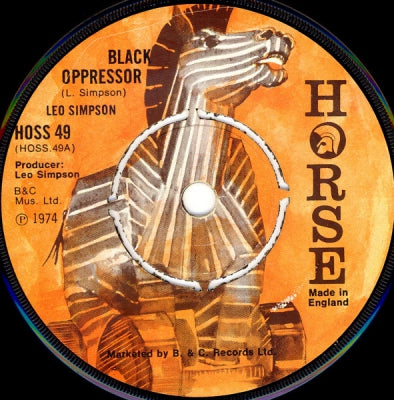 LEO SIMPSON - Black Oppressor / Version