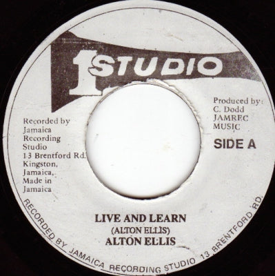 ALTON ELLIS - Live And Learn