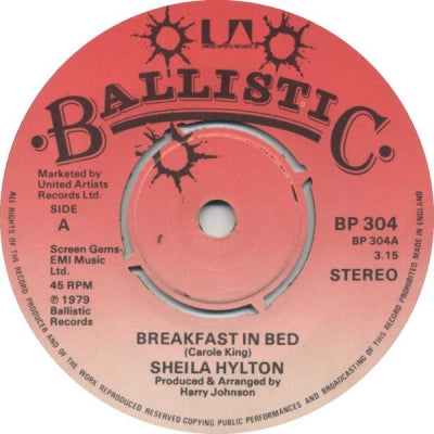 SHEILA HYLTON - Breakfast In Bed