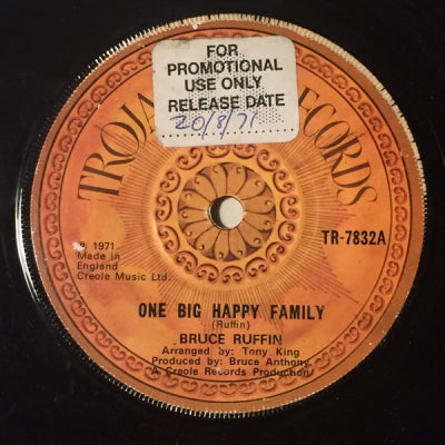 BRUCE RUFFIN - One Big Happy Family