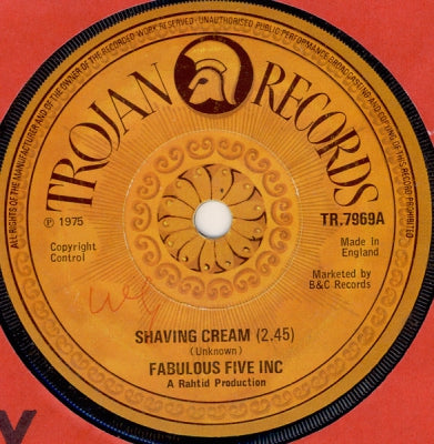 FABULOUS FIVE INC. - Shaving Cream