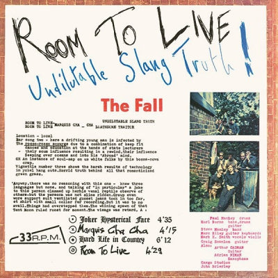 THE FALL - Room To Live