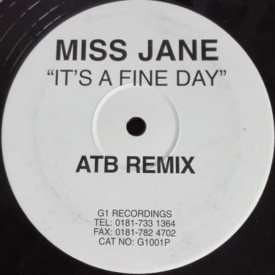 MISS JANE - It's A Fine Day