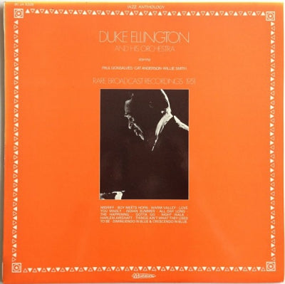 DUKE ELLINGTON - Rare Broadcast Recordings 1951