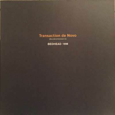 BEDHEAD - Transaction De Novo