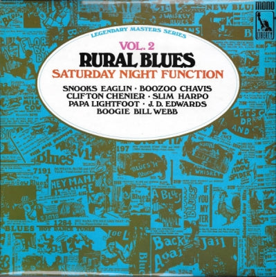 VARIOUS ARTISTS - Rural Blues Vol 2: Saturday Night Function