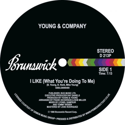 YOUNG & COMPANY - I Like (What You're Doing To Me)