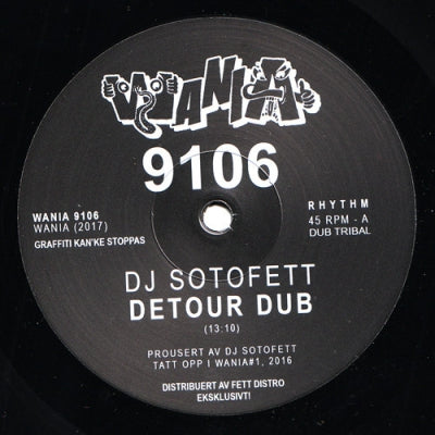 DJ SOTOFETT / VERA DVALE FEAT. MEREL LAINE - Detour Dub / To Want You