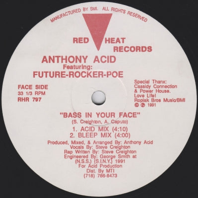 ANTHONY ACID FEATURING FUTURE-ROCKER-POE - Bass In Your Face