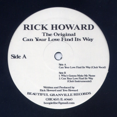 RICK HOWARD - The Original Can Your Love Find It's Way
