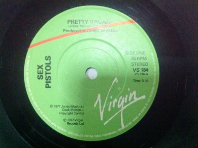 SEX PISTOLS - Pretty Vacant / No Fun.