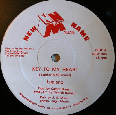 LUCIANO - Key To My Heart