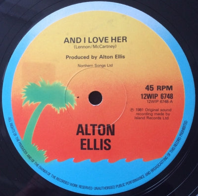 ALTON ELLIS - And I Love Her