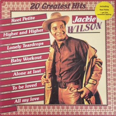 JACKIE WILSON - 20 Greatest Hits