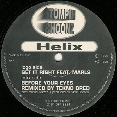 HELIX - Get It Right / Before Your Eyes (Remix)