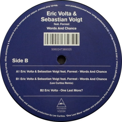 ERIC VOLTA & SEBASTIAN VOIGT FEAT FORREST - Words And Chance / One Last More?tri