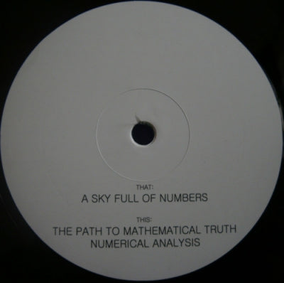 MILTON BRADLEY - A Sky Full Of Numbers